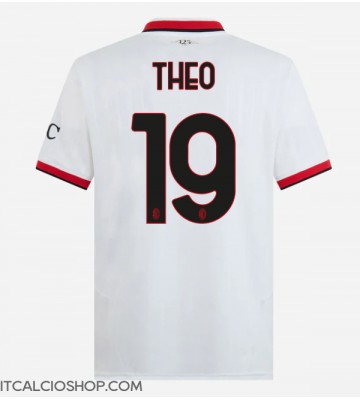 AC Milan Theo Hernandez #19 Seconda Maglia 2024-25 Manica Corta